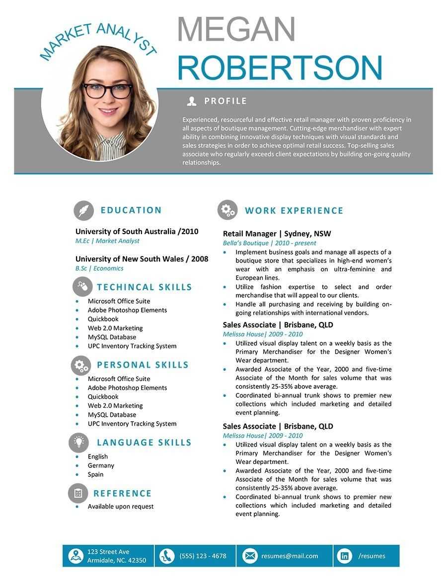 Pin On Cv Template Regarding Free Resume Template Microsoft Word