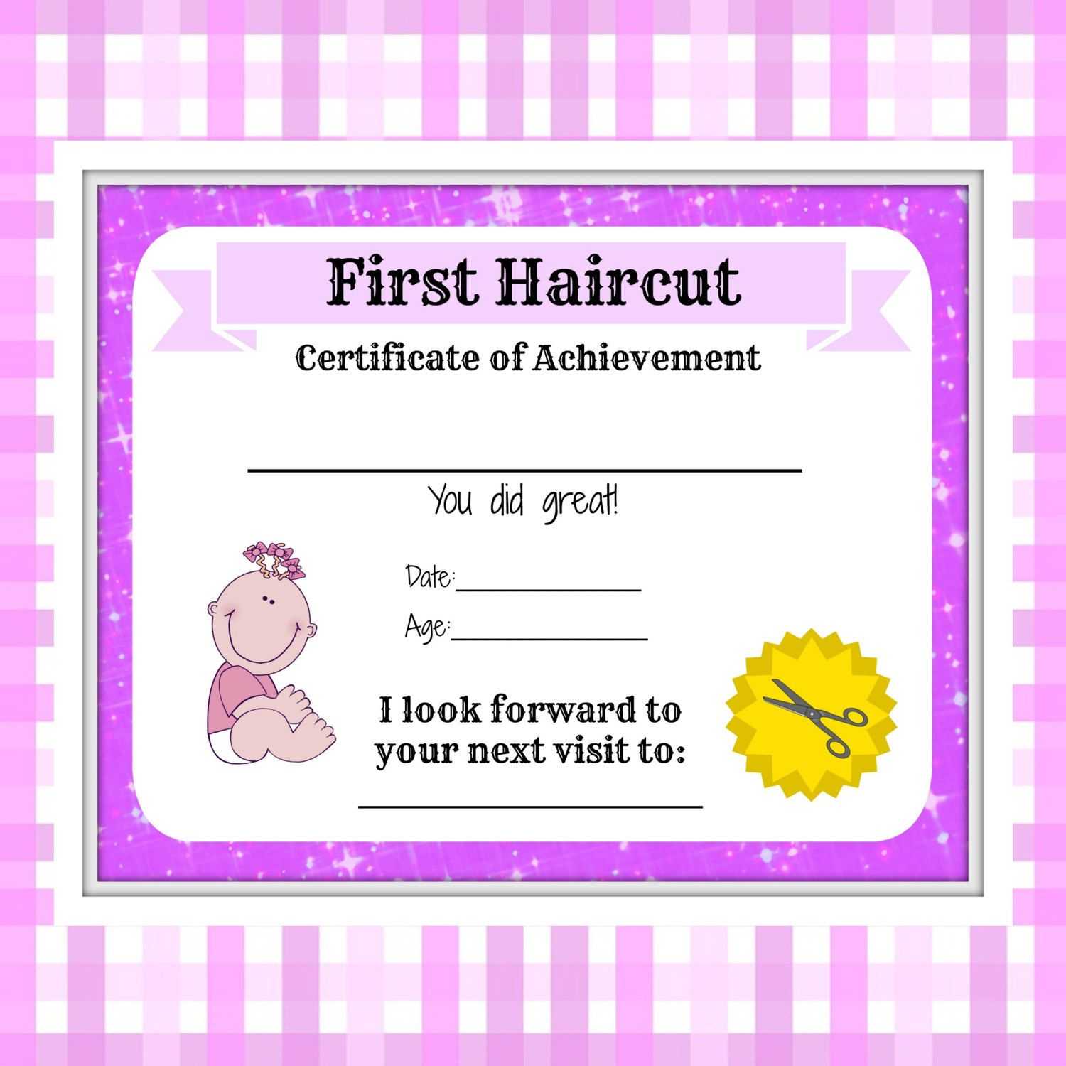 Pin On Digitalimprintarts Within Girl Birth Certificate Template