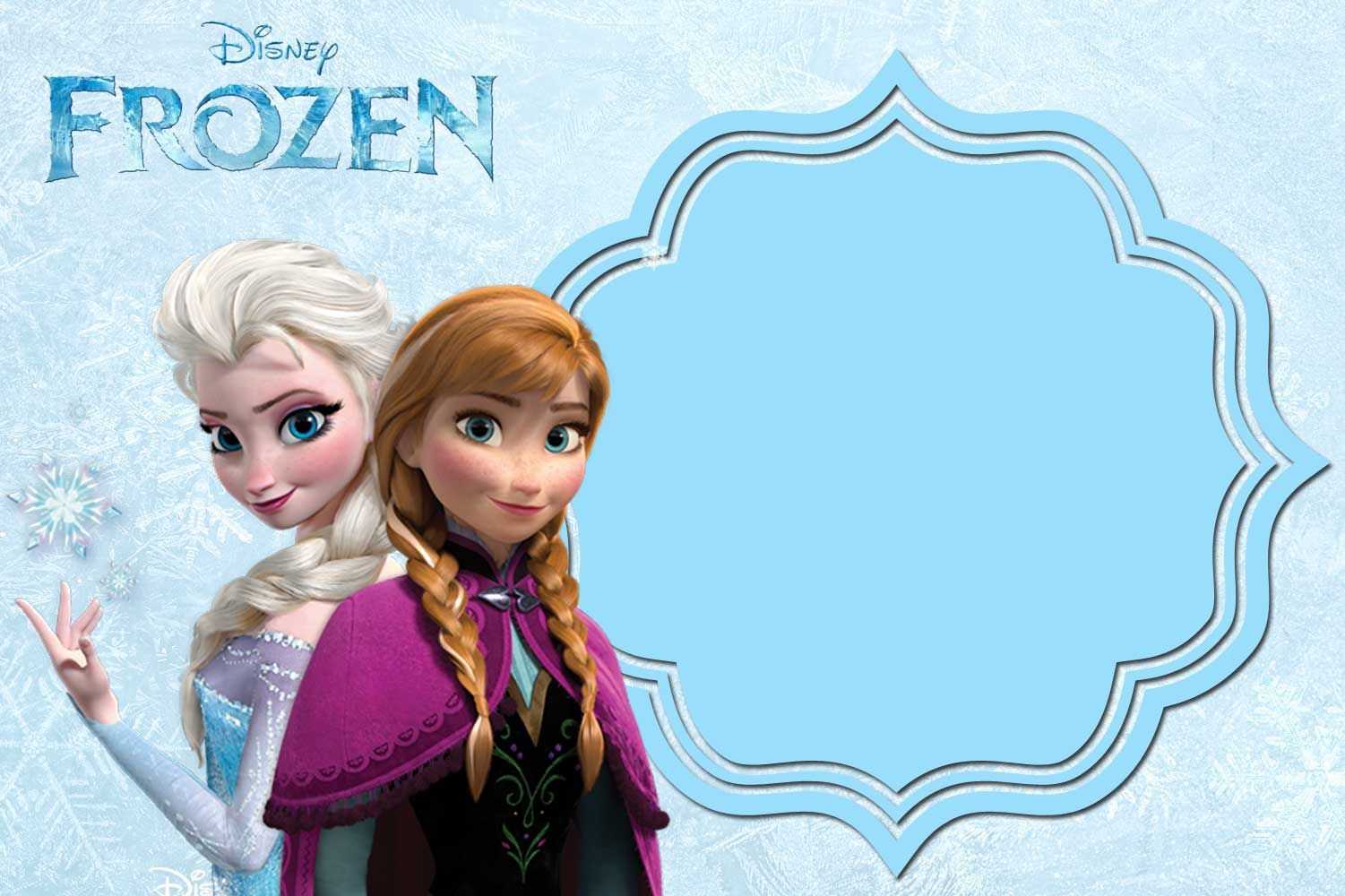 Pin On Free Printable Birthday Invitation With Regard To Frozen Birthday Card Template