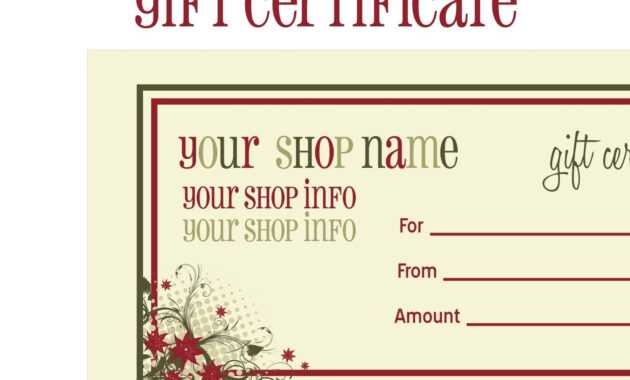 Pin On Massage Certificate within Massage Gift Certificate Template Free Download