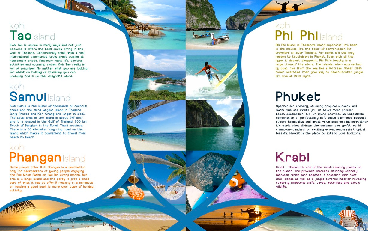 Pinfarideh On Brochure Design | Travel Brochure Design Intended For Island Brochure Template