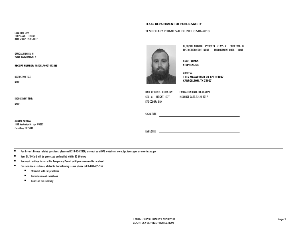Pinhay Be On H In 2019 | Drivers Permit, Drivers License With Texas Id Card Template