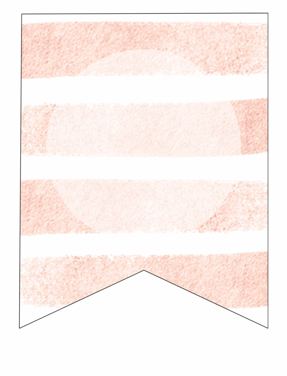 Pink Stripes Blank Banner Template – Shadow, Transparent Png For Free Blank Banner Templates