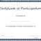 Pinmahammad Muradov On Download | Certificate Of With Certificate Of Participation Template Pdf