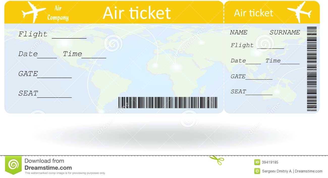 Pinpat Zema On French | Ticket Template, Ticket Template Throughout Plane Ticket Template Word