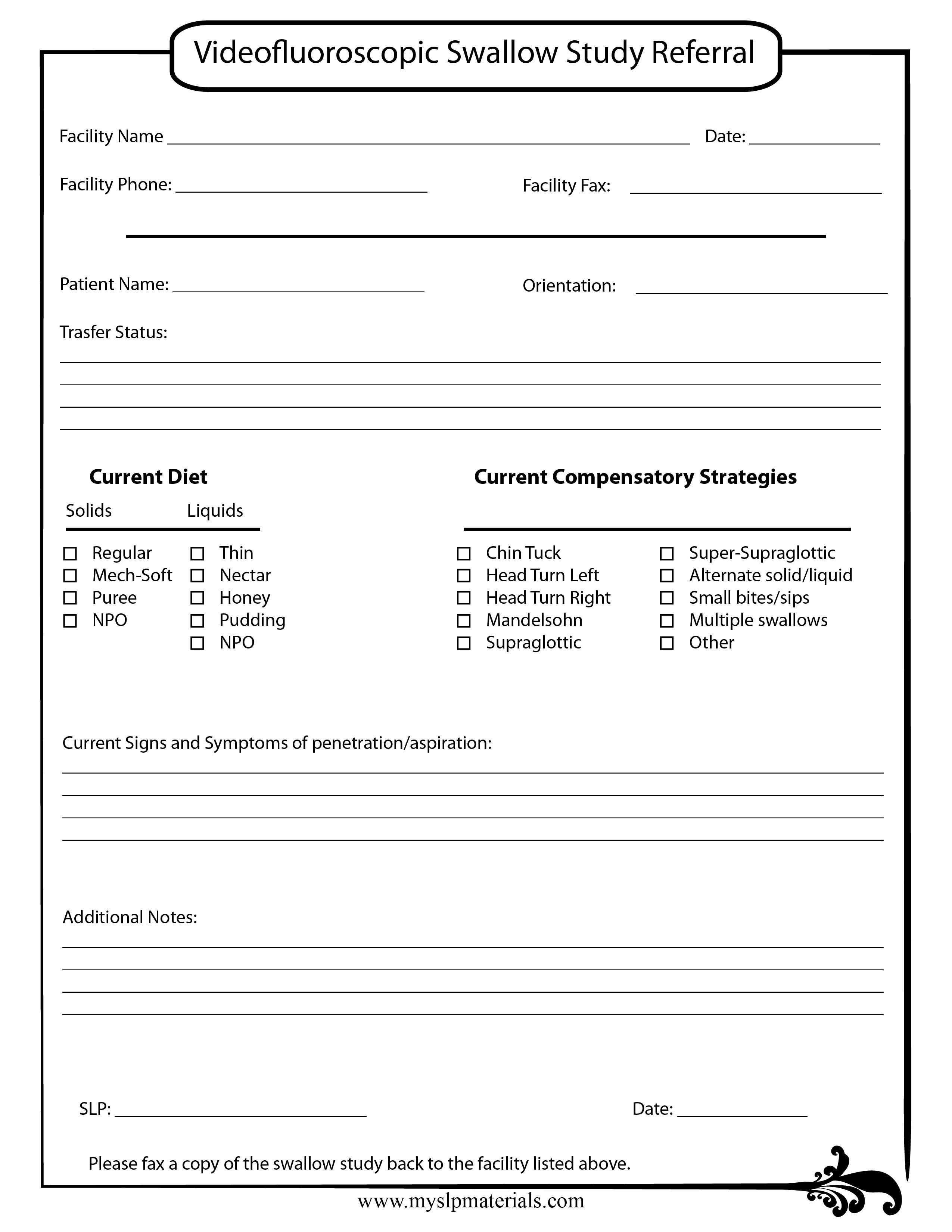 Pinpatricia Phillips  O'neil On Myslpmaterials With Speech And Language Report Template