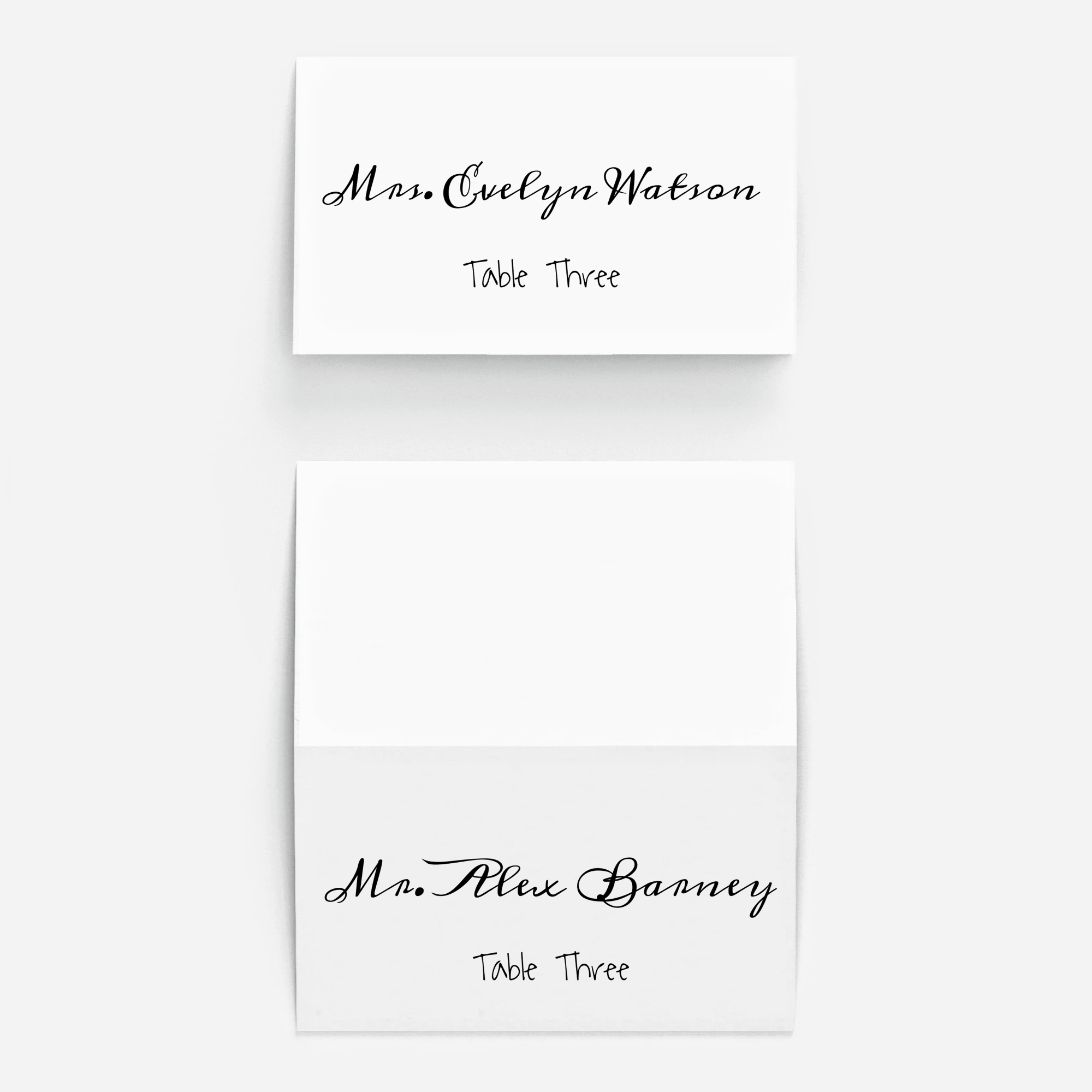 Pinplace Cards Online On 10 Stunning Fonts For Diy Regarding Celebrate It Templates Place Cards