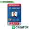 Pinrandell Fisco On Saved | Id Badge Maker, Badge Maker pertaining to Media Id Card Templates