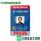 Pinrandell Fisco On Saved | Id Badge Maker, Badge Maker Pertaining To Media Id Card Templates