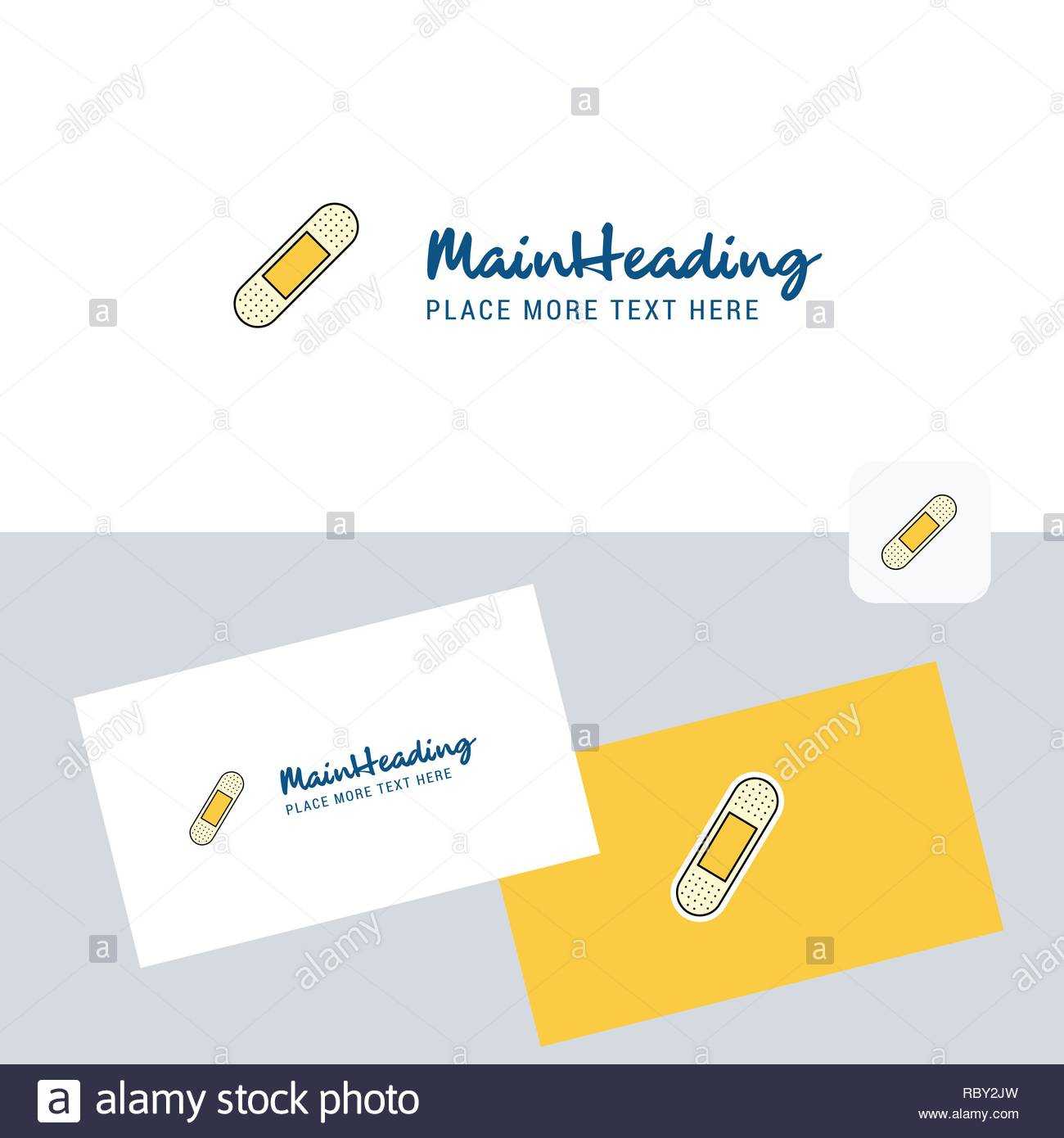 Plaster Vector Logotype With Business Card Template. Elegant Throughout Plastering Business Cards Templates