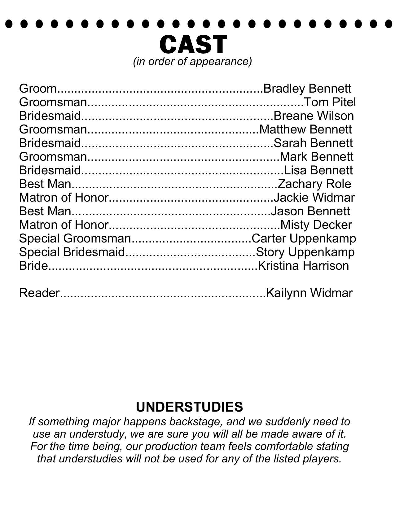 Playbill Template Pages | Paspas Intended For Playbill Template Word