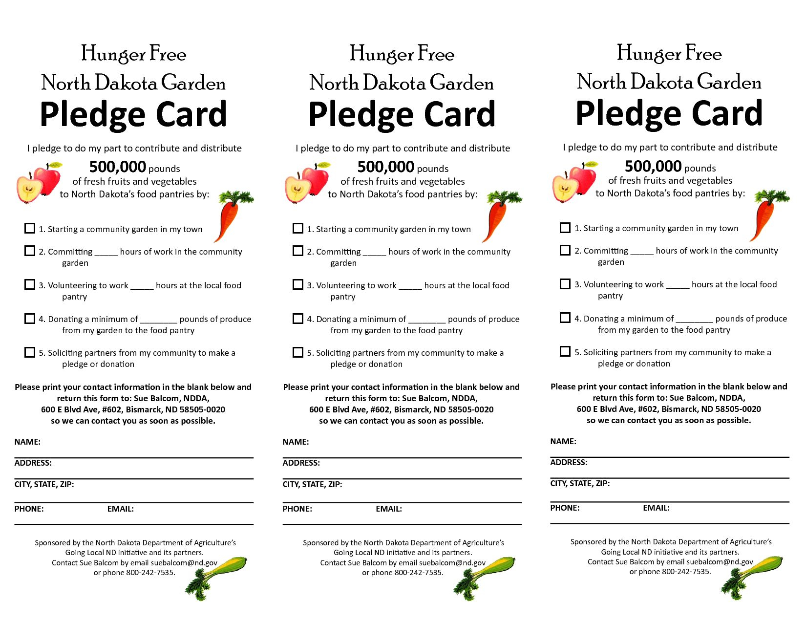 Pledge Sheet Template | Glendale Community With Free Pledge Card Template