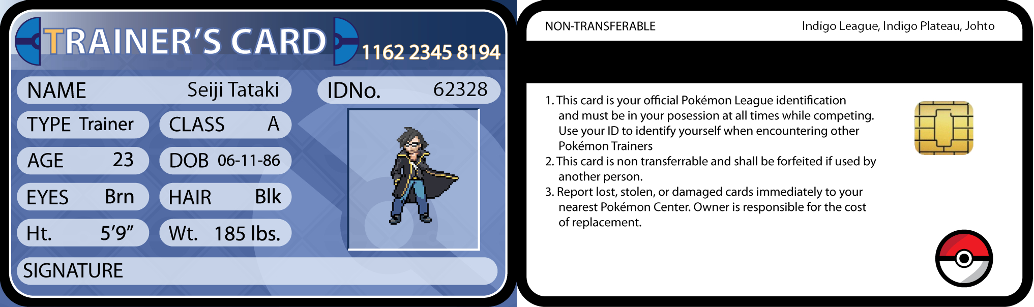 Pokemon Trainer Cardseijitataki On Deviantart Pertaining To Pokemon Trainer Card Template