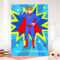 Popular Superhero Birthday Greetings &nu09 Pertaining To Superhero Birthday Card Template