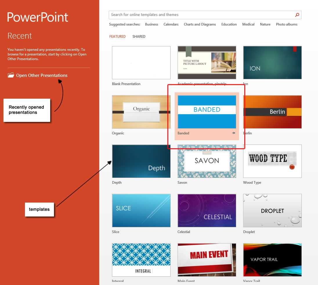 Powerpoint 2013 Templates – Microsoft Powerpoint 2013 Tutorials Inside What Is Template In Powerpoint