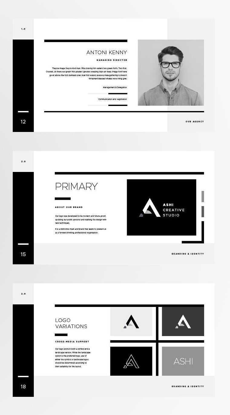 Powerpoint Branding Template – Ashi – The Ashi Brand Regarding Replace Powerpoint Template