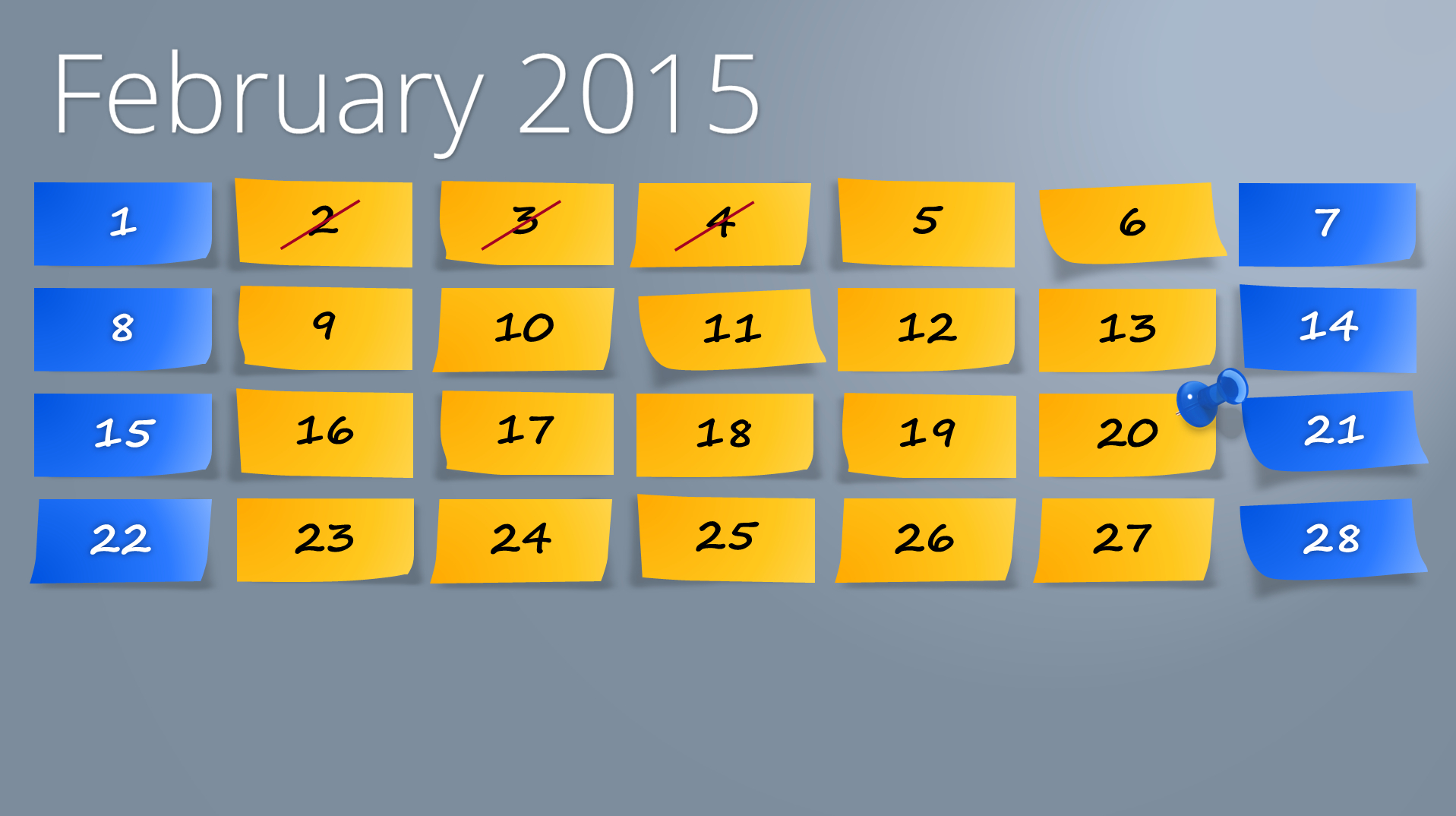 Powerpoint Calendar: The Perfect Start For 2015 For Powerpoint Calendar Template 2015