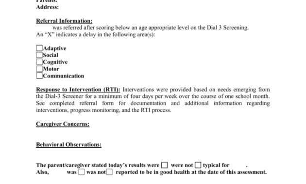 Preschool Evaluation Report Template within Monitoring And Evaluation Report Template