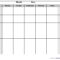 Print Blank Calendar Template Weekly Calendar Template With Blank Activity Calendar Template