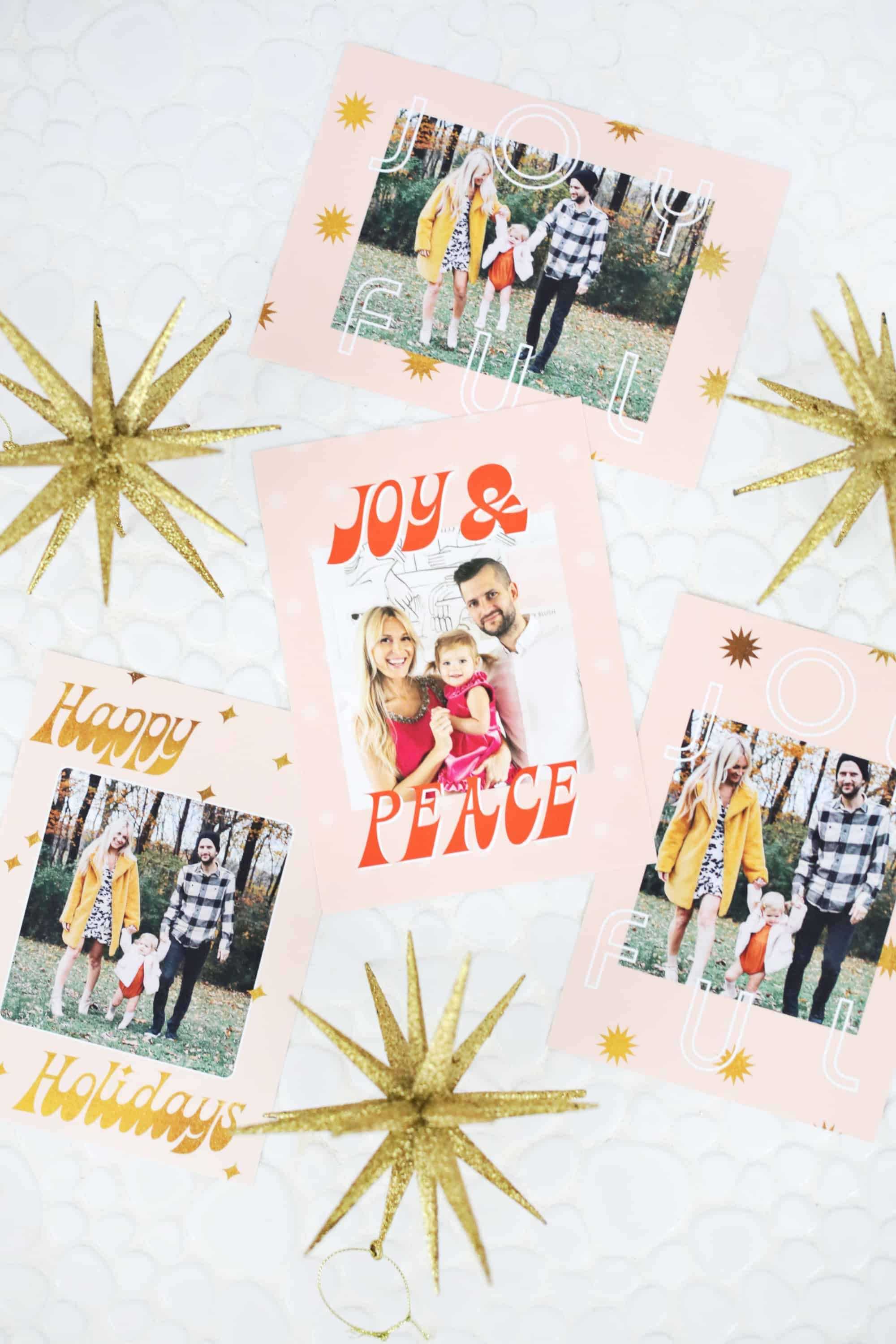Print Your Own Holiday Cards (Free Template Included | Free With Regard To Print Your Own Christmas Cards Templates