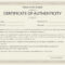 Printable Authenticity Certificate Template Throughout Certificate Of Authenticity Template