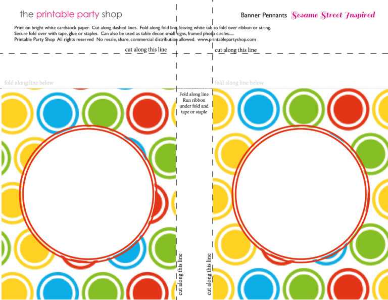 Printable Banners Templates Free Banner Squares Big Dots For Staples Banner Template