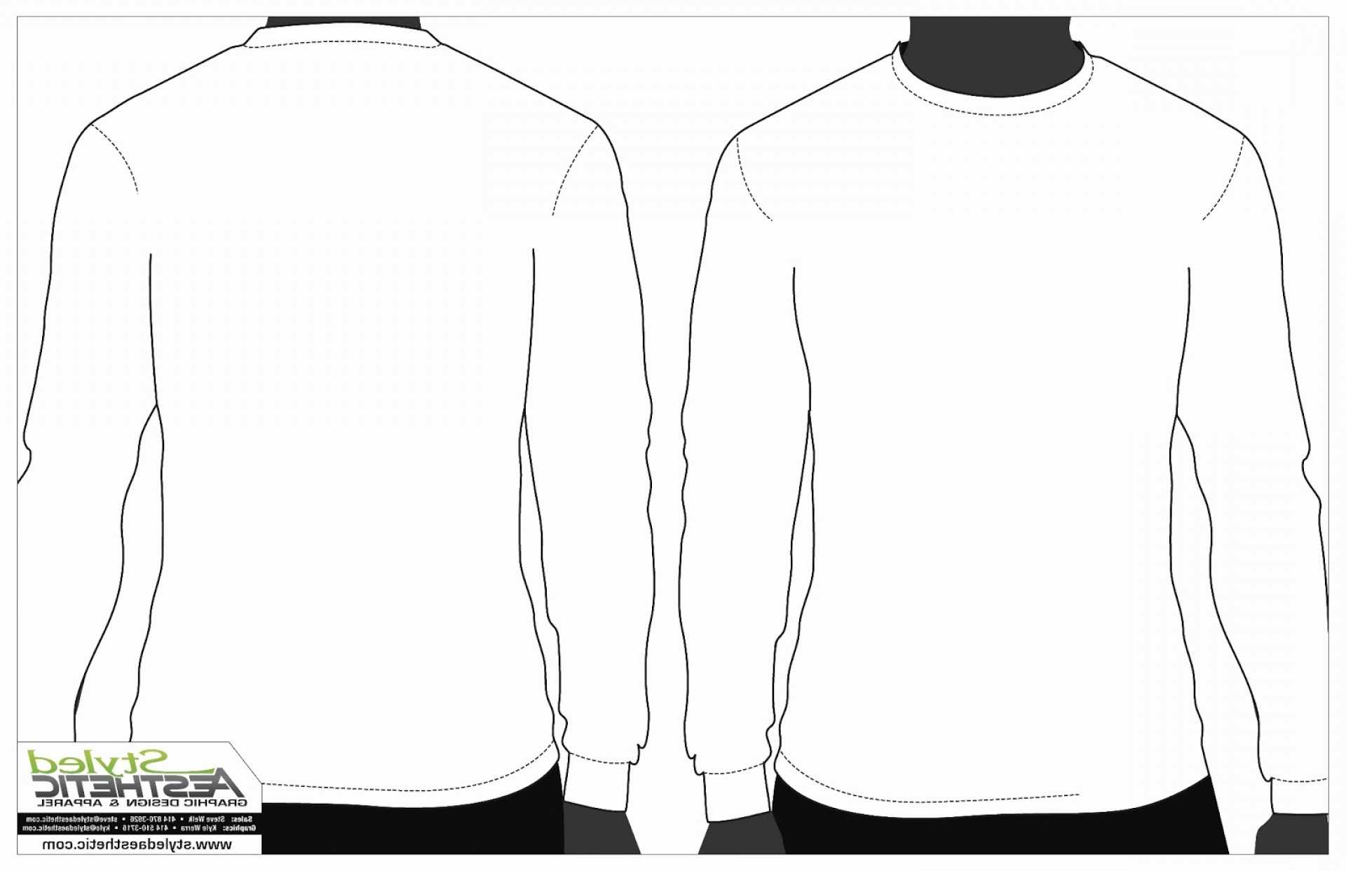 Printable Blank Tshirt Template Luxury Long Sleeve T Shirt Regarding Blank Tshirt Template Printable