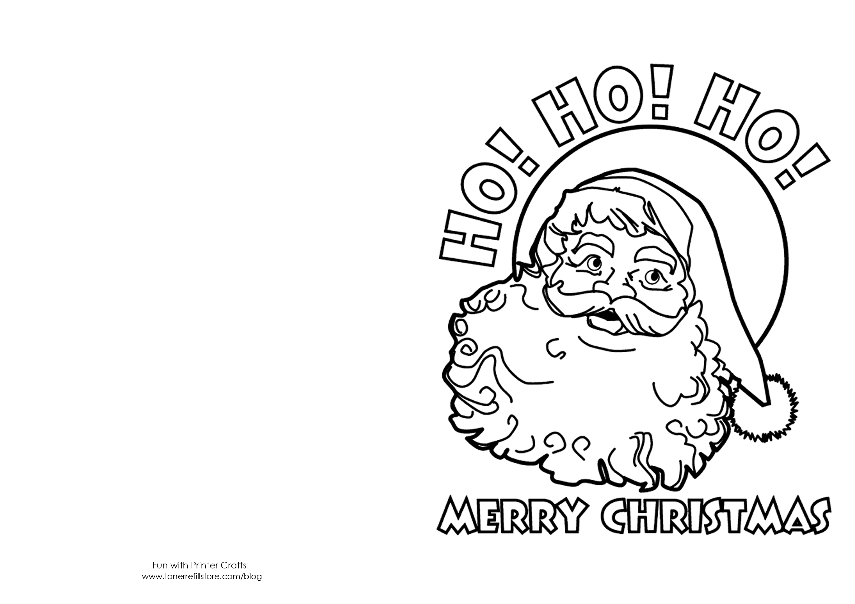 Printable Christmas Card Templates To Color – Wedding For Printable Holiday Card Templates