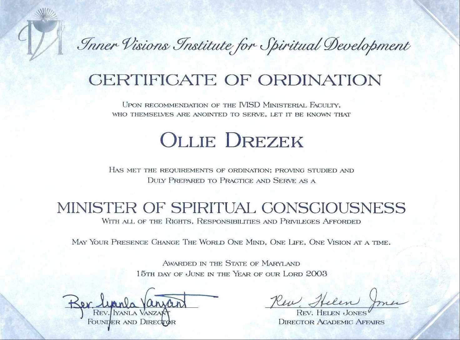 Printable Deacon Ordination Certificate Template Best Of Inside Free Ordination Certificate Template
