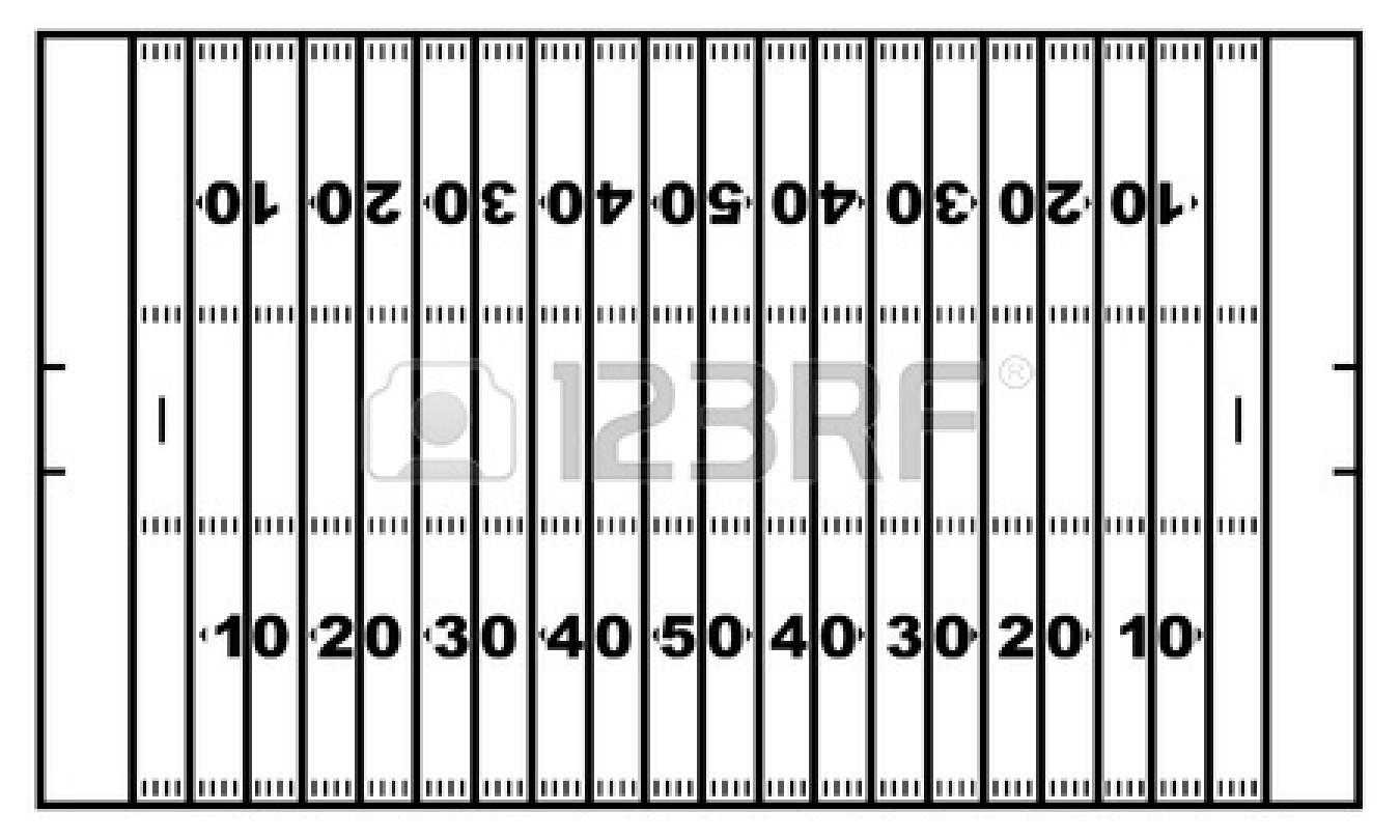 Printable Football Field | Free Download Best Printable For Blank Football Field Template