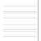 Printable Lined Paper In Ruled Paper Template Word
