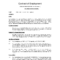 Printable Sample Employment Contract Sample Form | Laywers Inside Nanny Contract Template Word