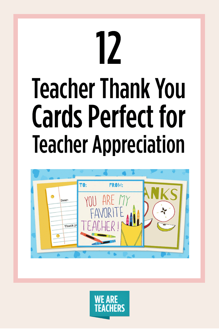 Printable Teacher Thank You Cards For Teacher Appreciation With Thank You Card For Teacher Template