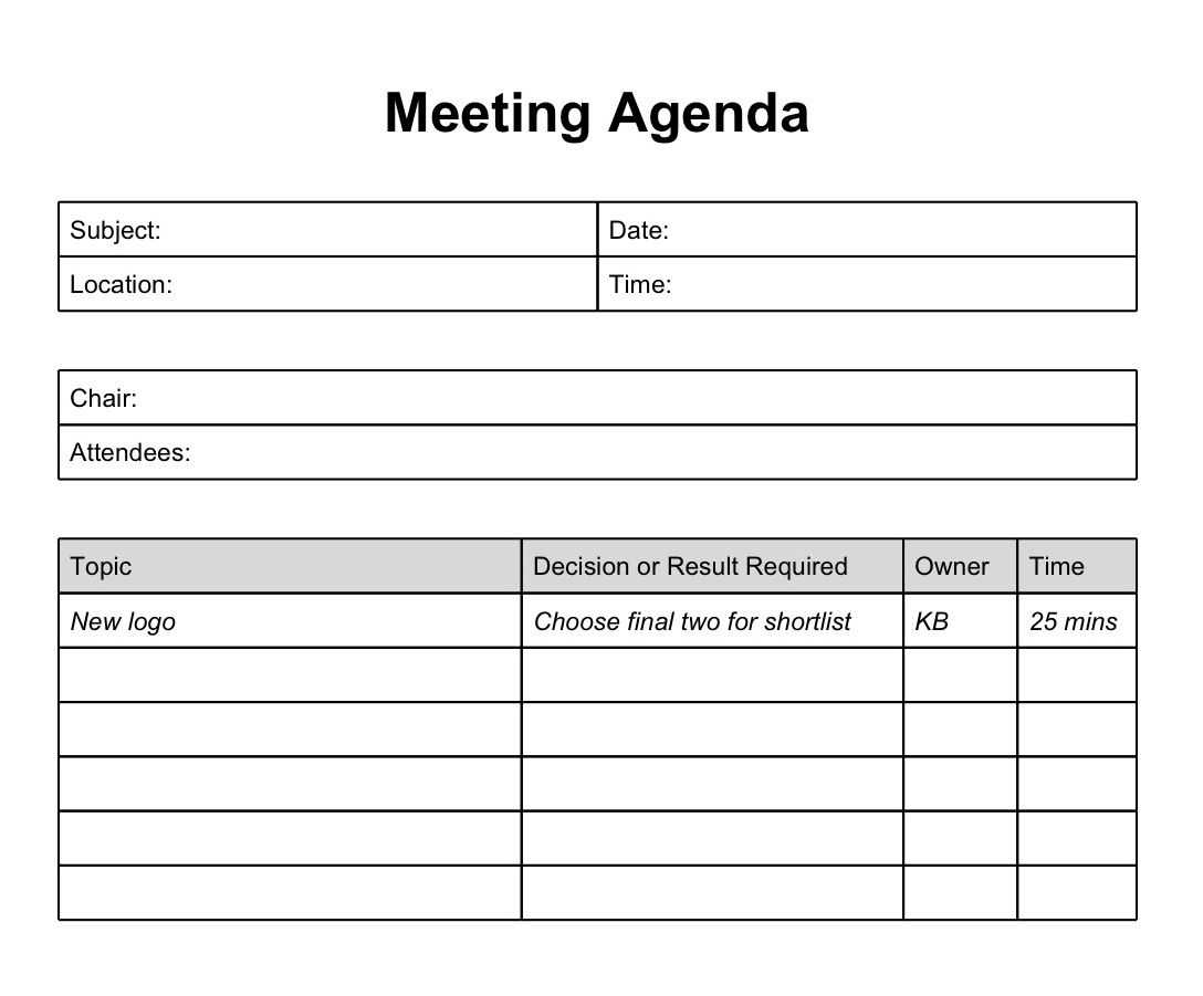 Printable Template Of Meeting Minutes | Long Does It Take With Free Meeting Agenda Templates For Word