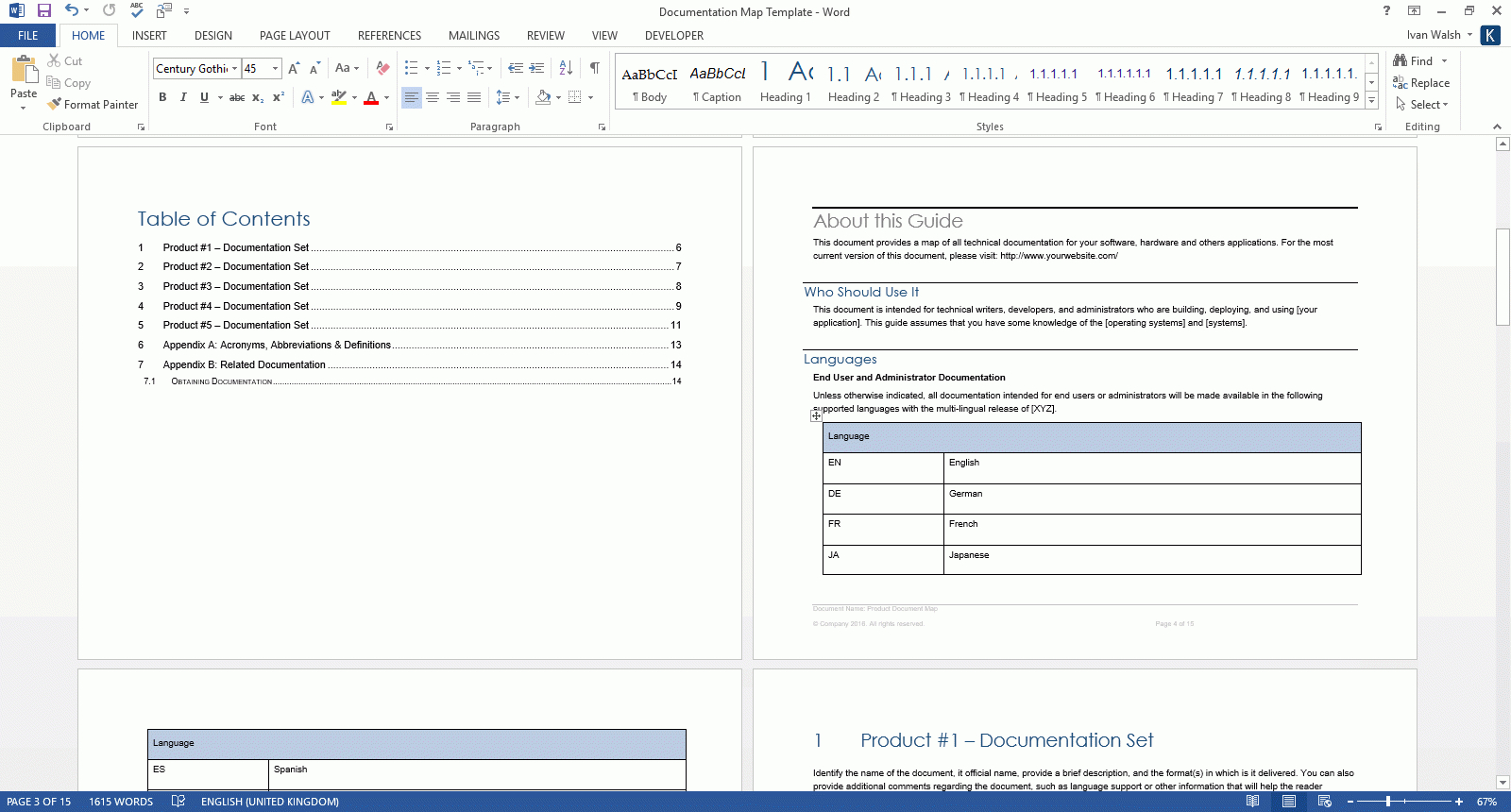 Product Document Map Template (Ms Word) – Templates, Forms Throughout Software Release Notes Template Word