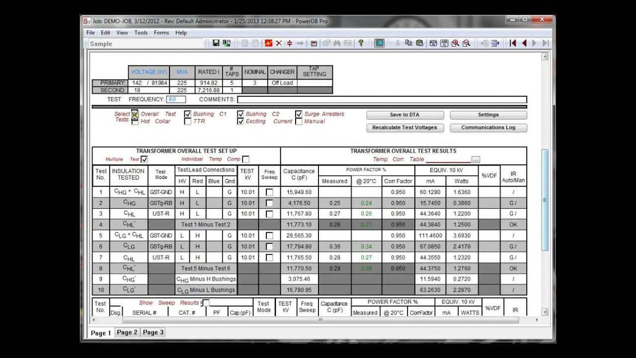 Products With Regard To Megger Test Report Template