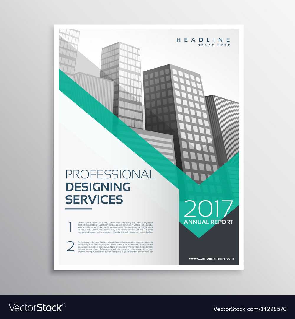 Professional Brochure Or Leaflet Template Design With Professional Brochure Design Templates