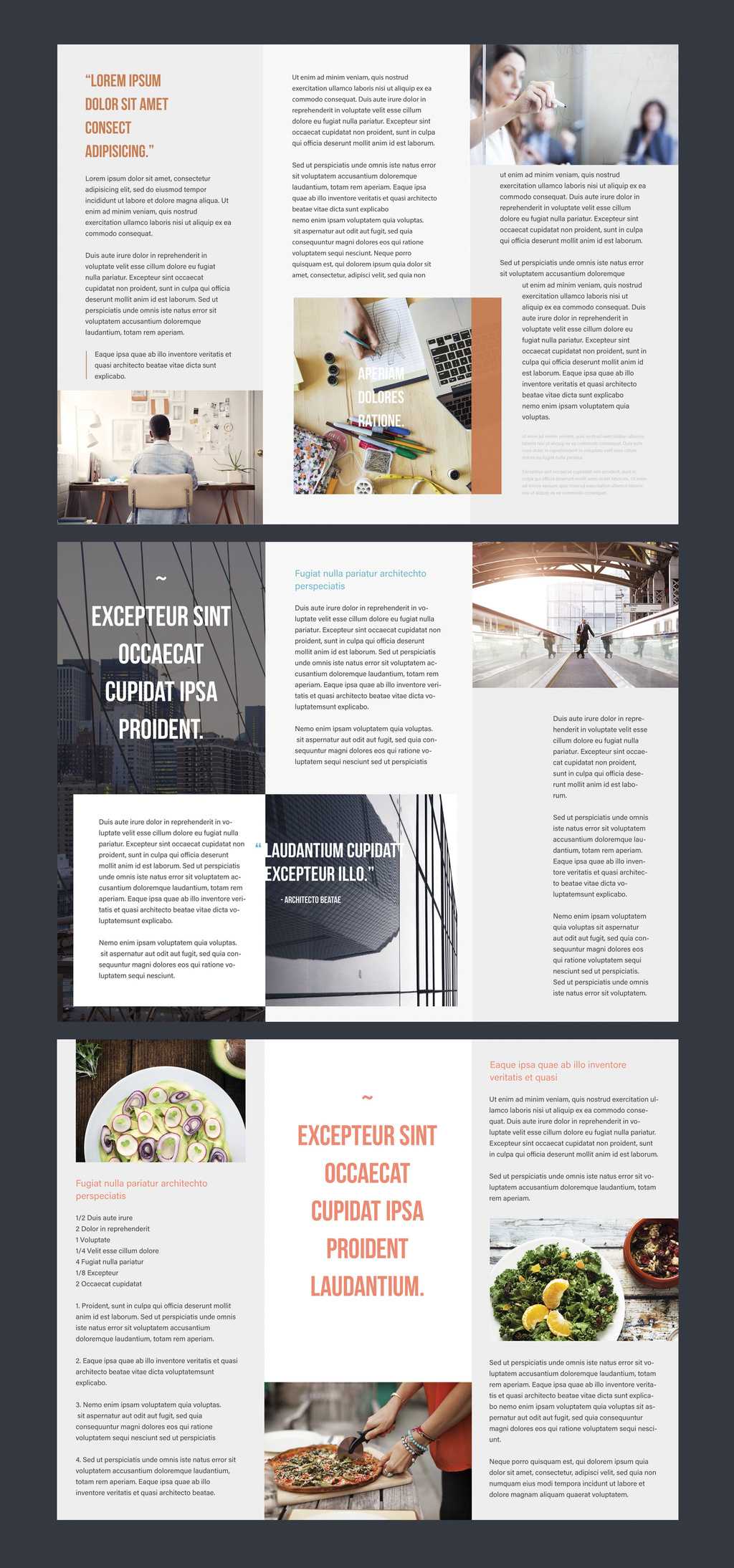 Professional Brochure Templates | Adobe Blog Inside Ai Brochure Templates Free Download