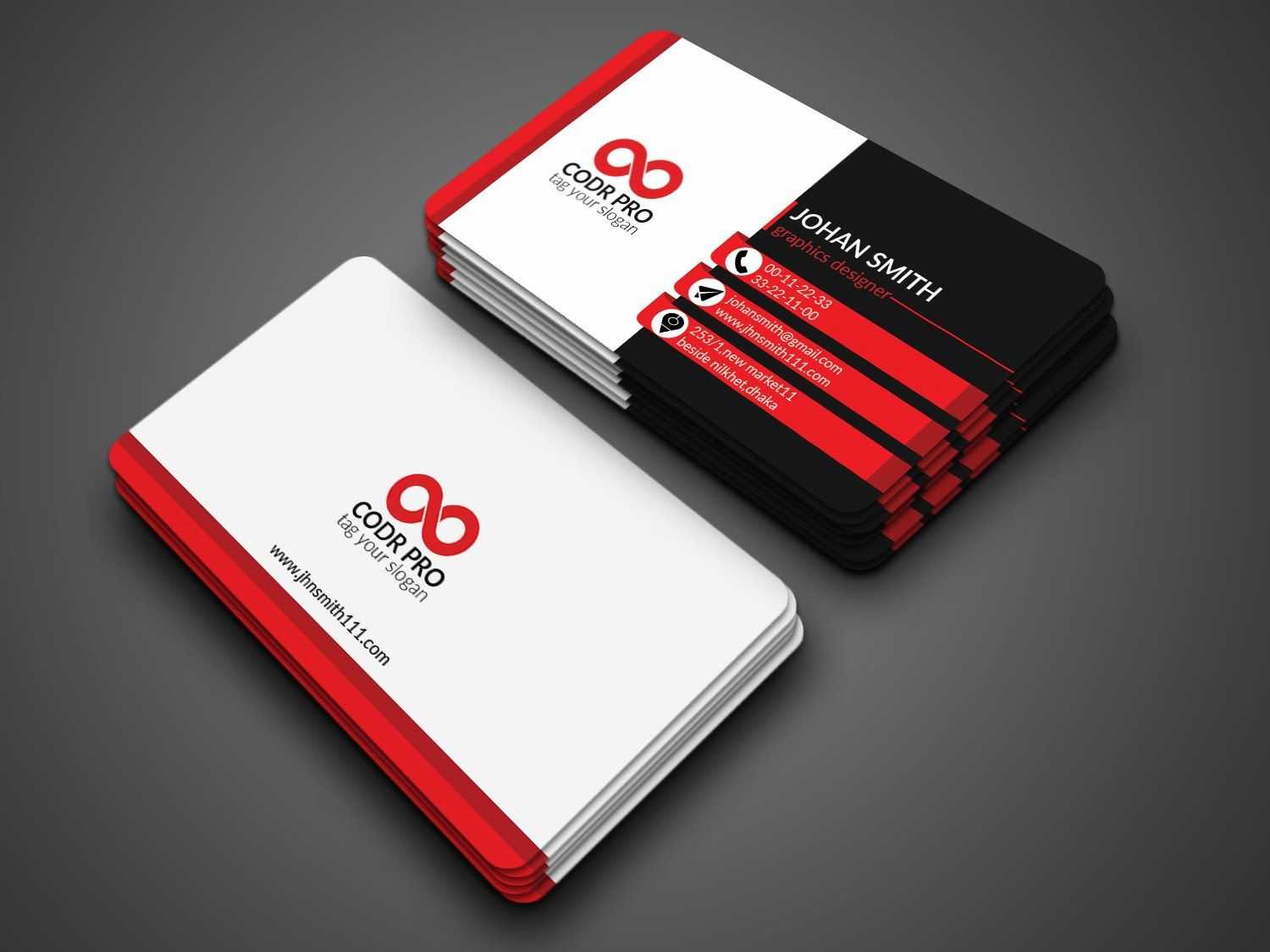 Professional Business Card Design In Photoshop Cs6 Tutorial Intended For Photoshop Cs6 Business Card Template