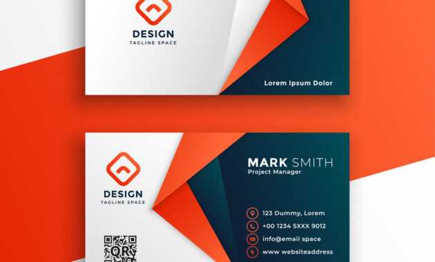 Professional Business Card Template Design with Designer Visiting Cards Templates