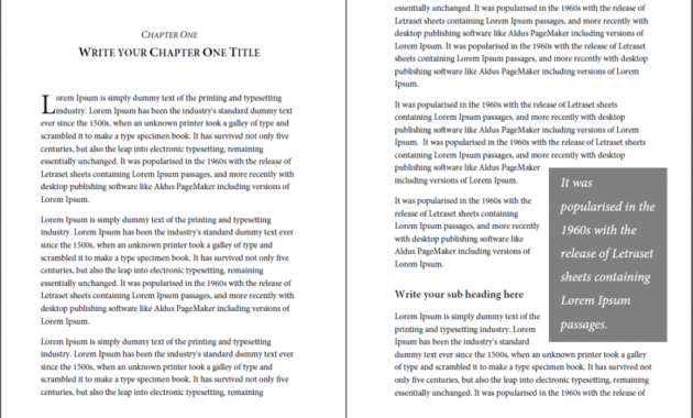 Professional-Looking Book Template For Word, Free - Used To Tech with 6X9 Book Template For Word