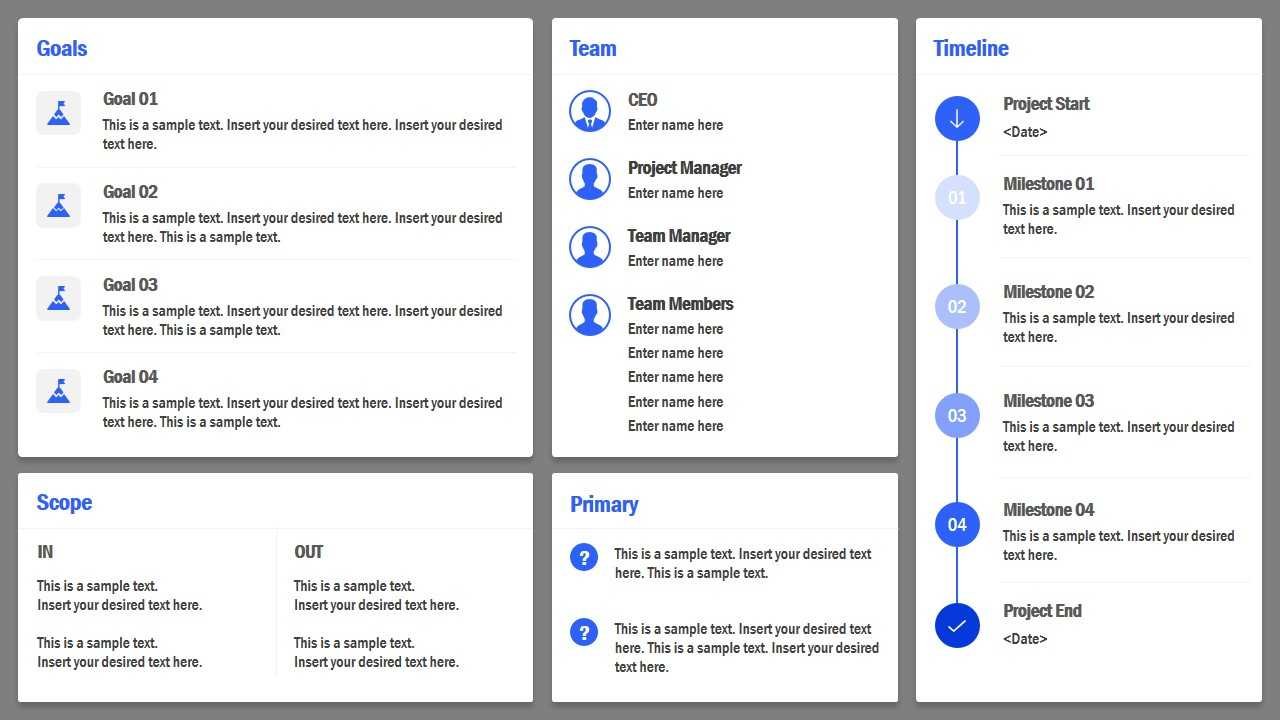 Project Charter Powerpoint Template With Regard To Team Charter Template Powerpoint