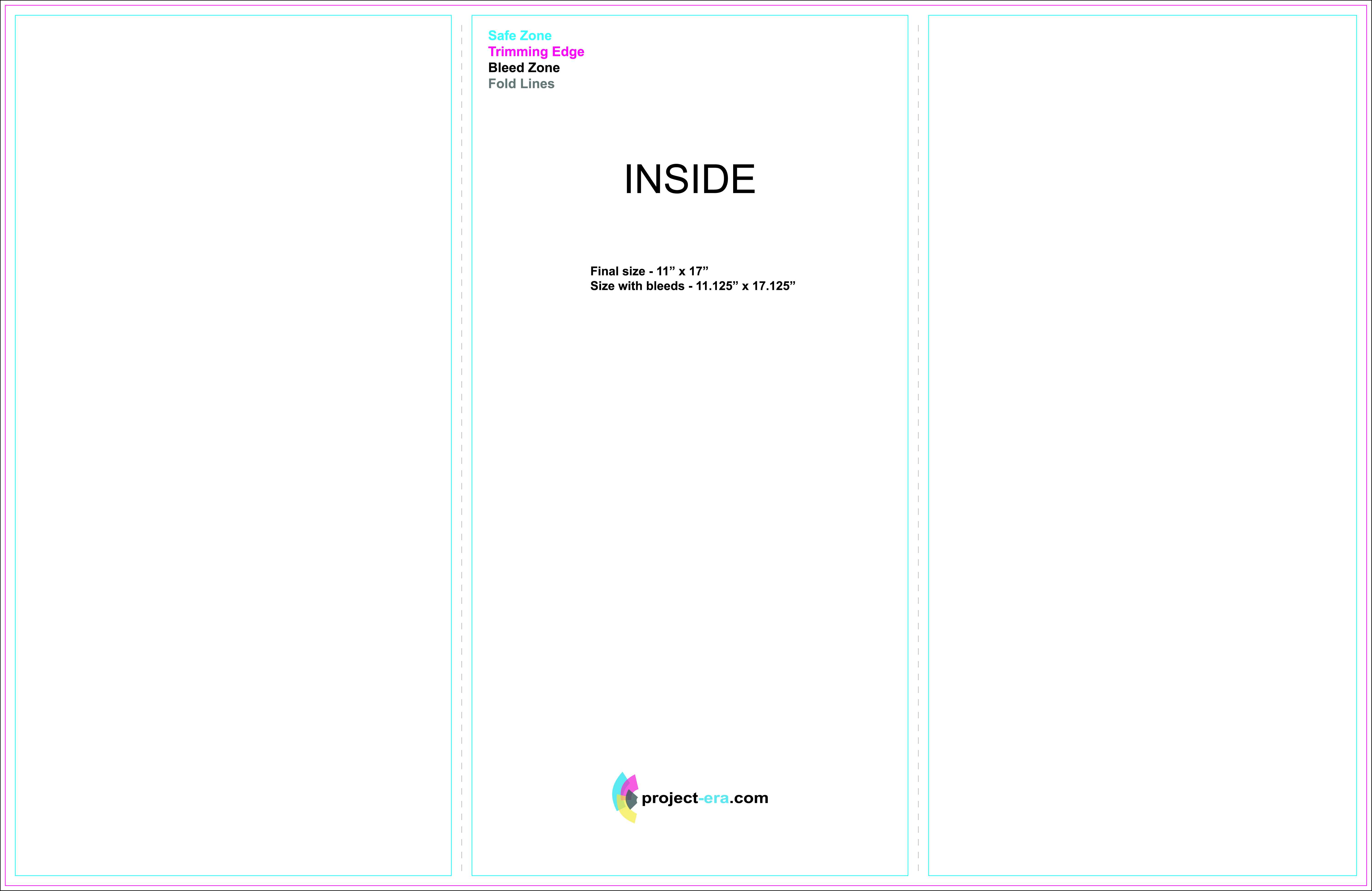 Project Era – Print & Design Services – Print Templates Regarding Tri Fold Brochure Ai Template