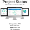 Project Status – Professional Powerpoint Template Within Weekly Project Status Report Template Powerpoint