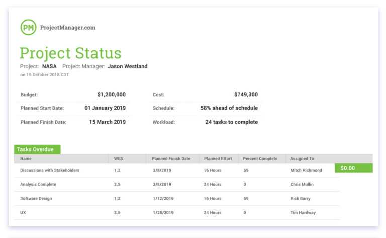 Project Status Report – What Should It Include? for Project ...