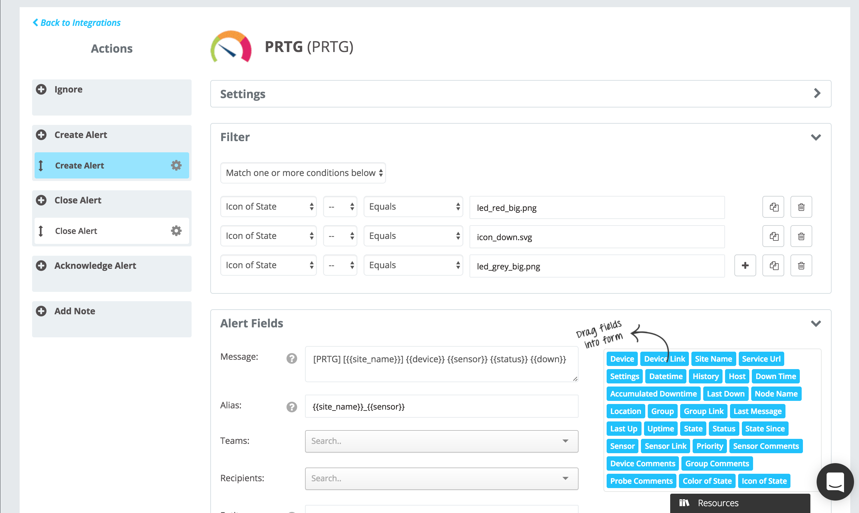 Prtg Integration In Prtg Report Templates