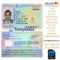 Psd Editable Netherland Template Id Fully Florida With Florida Id Card Template