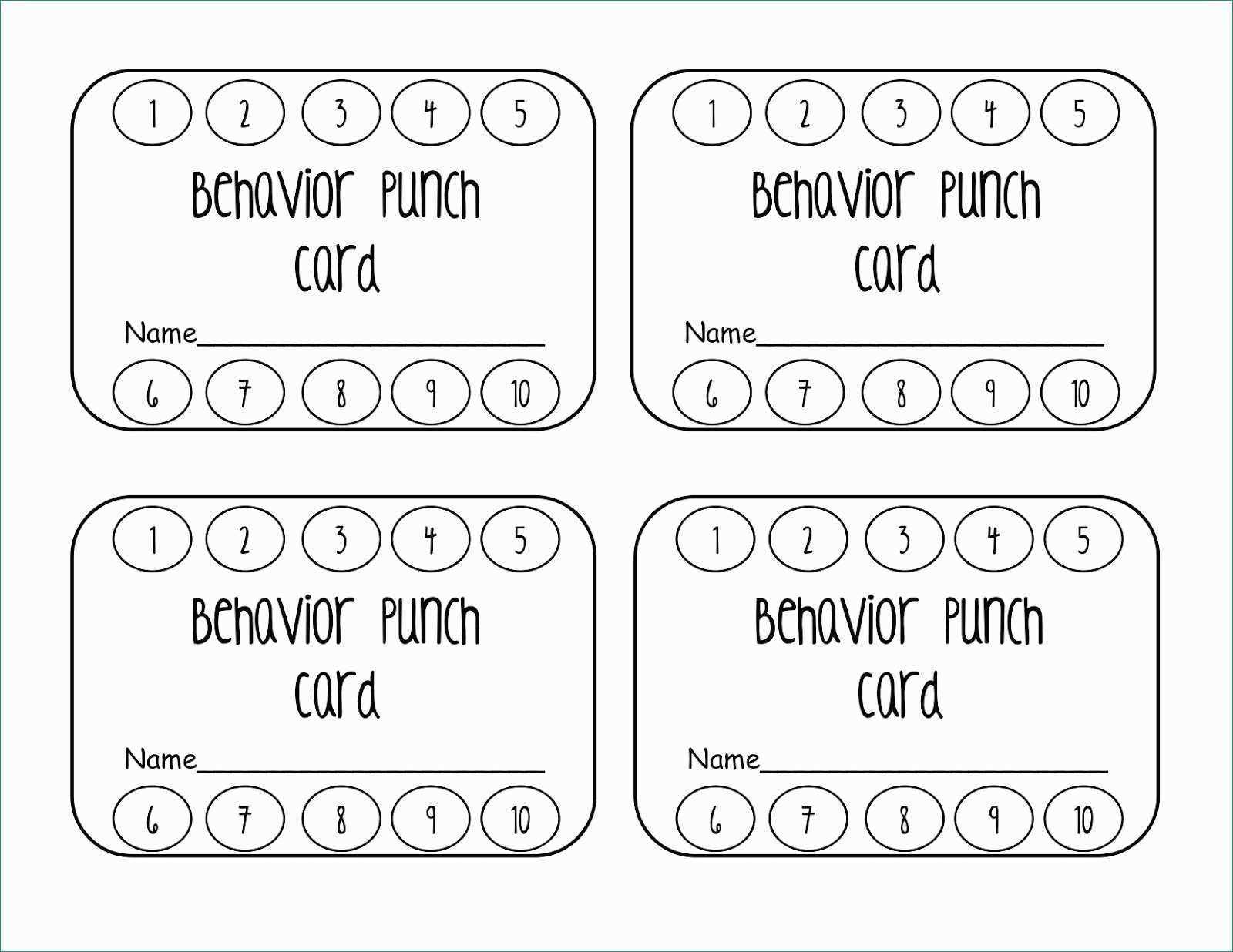 Punch Card Template 650*502 – Free Punch Card Template Pertaining To Free Printable Punch Card Template