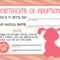 Puppy Adoption Certificate … | Party Ideas In 2019 | Puppy Regarding Pet Adoption Certificate Template