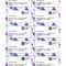 Purple Graphic Business Cards regarding Business Cards Templates Microsoft Word